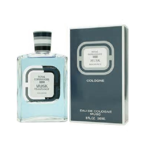 Royal Copenhagen Musk Cologne by Royal Copenhagen 8.0oz Eau De Cologne Splash for men